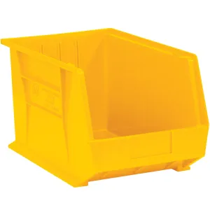 16 x 11 x 8" Yellow Plastic Stack & Hang Bin Boxes