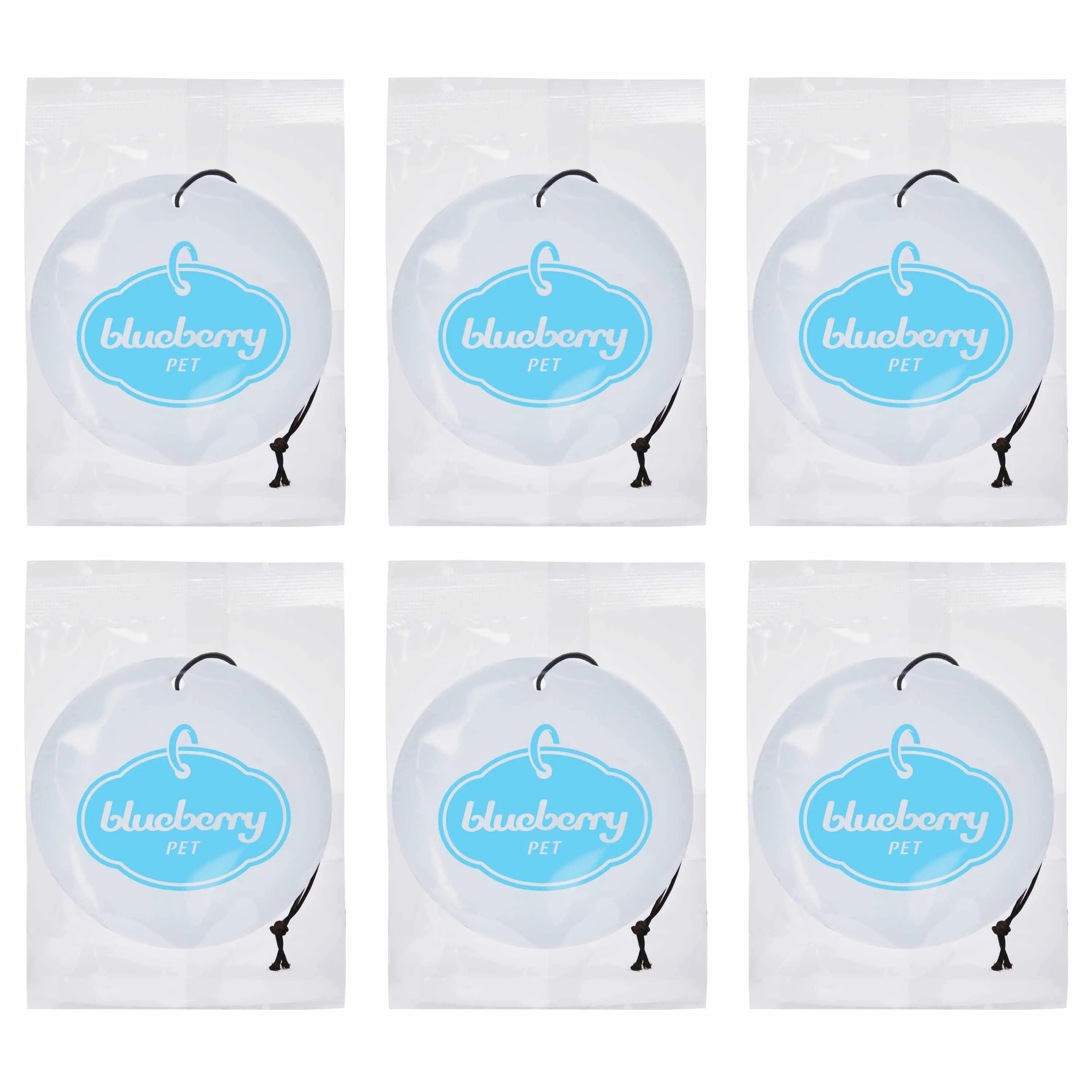 6 Pack Car Air Fresheners, Ocean/Green Forest/Cherry Blossom Scented