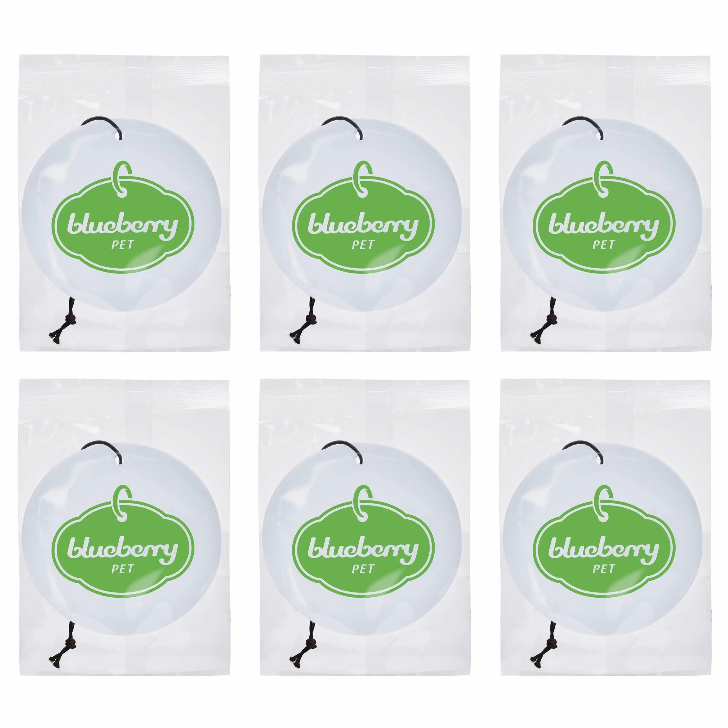 6 Pack Car Air Fresheners, Ocean/Green Forest/Cherry Blossom Scented