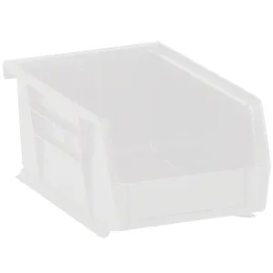 7 3/8 x 4 1/8 x 3" Clear Plastic Stack & Hang Bin Boxes