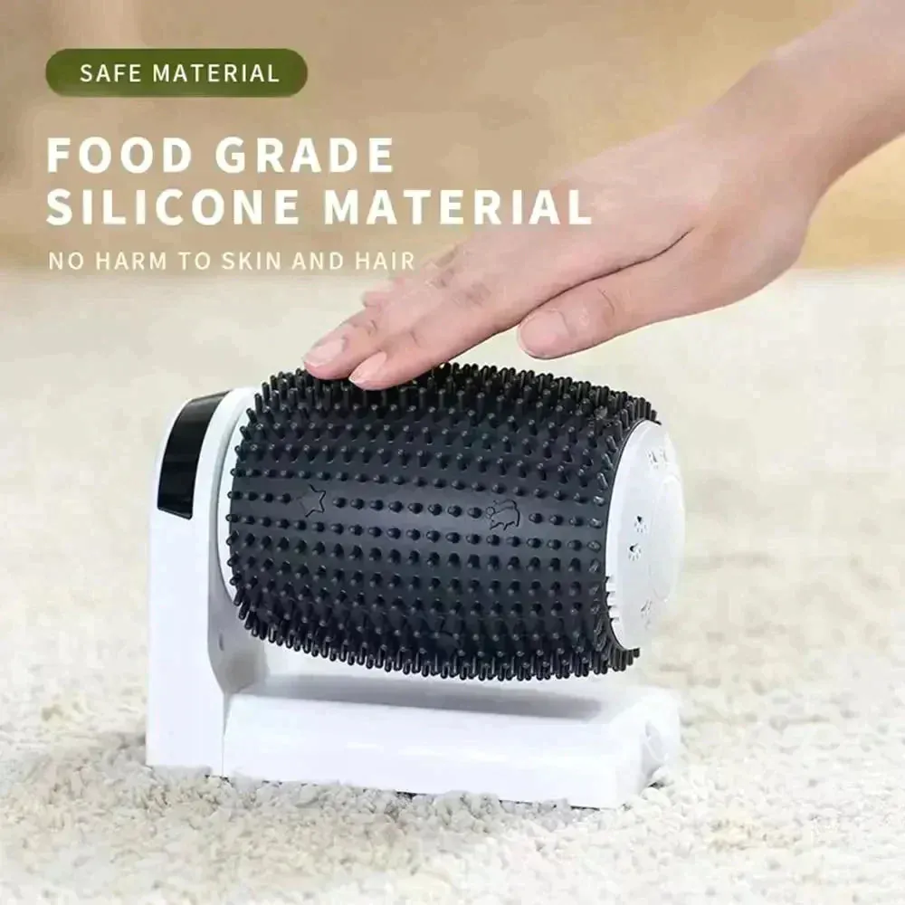 Automatic Cat Self Groomer – Gentle Massage Brush for Cats