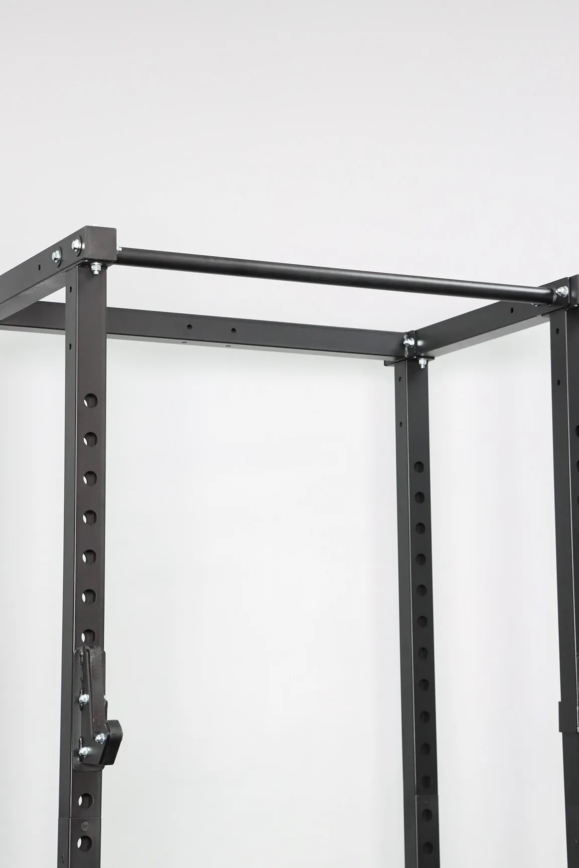 Body Iron CX44 Compact Power Rack Elite Set   120kg Olympic Barbell & Bumper Plate Set