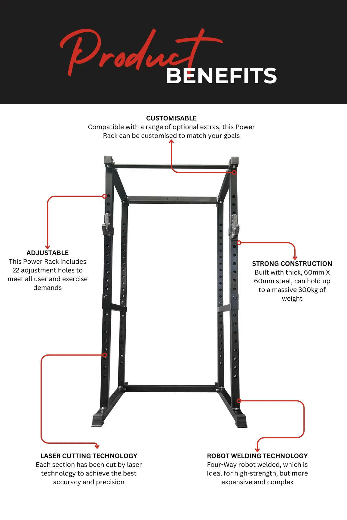 Body Iron CX44 Compact Power Rack Elite Set   120kg Olympic Barbell & Bumper Plate Set