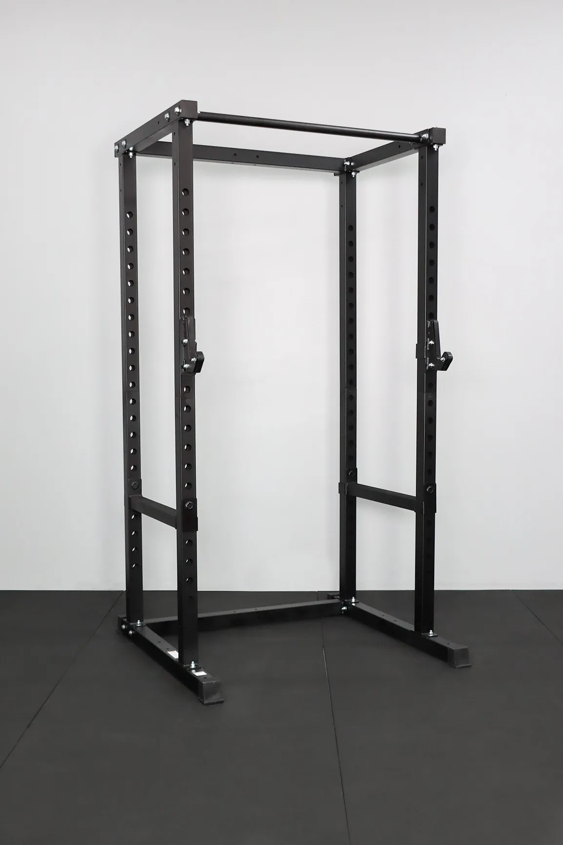 Body Iron CX44 Compact Power Rack Elite Set   120kg Olympic Barbell & Bumper Plate Set