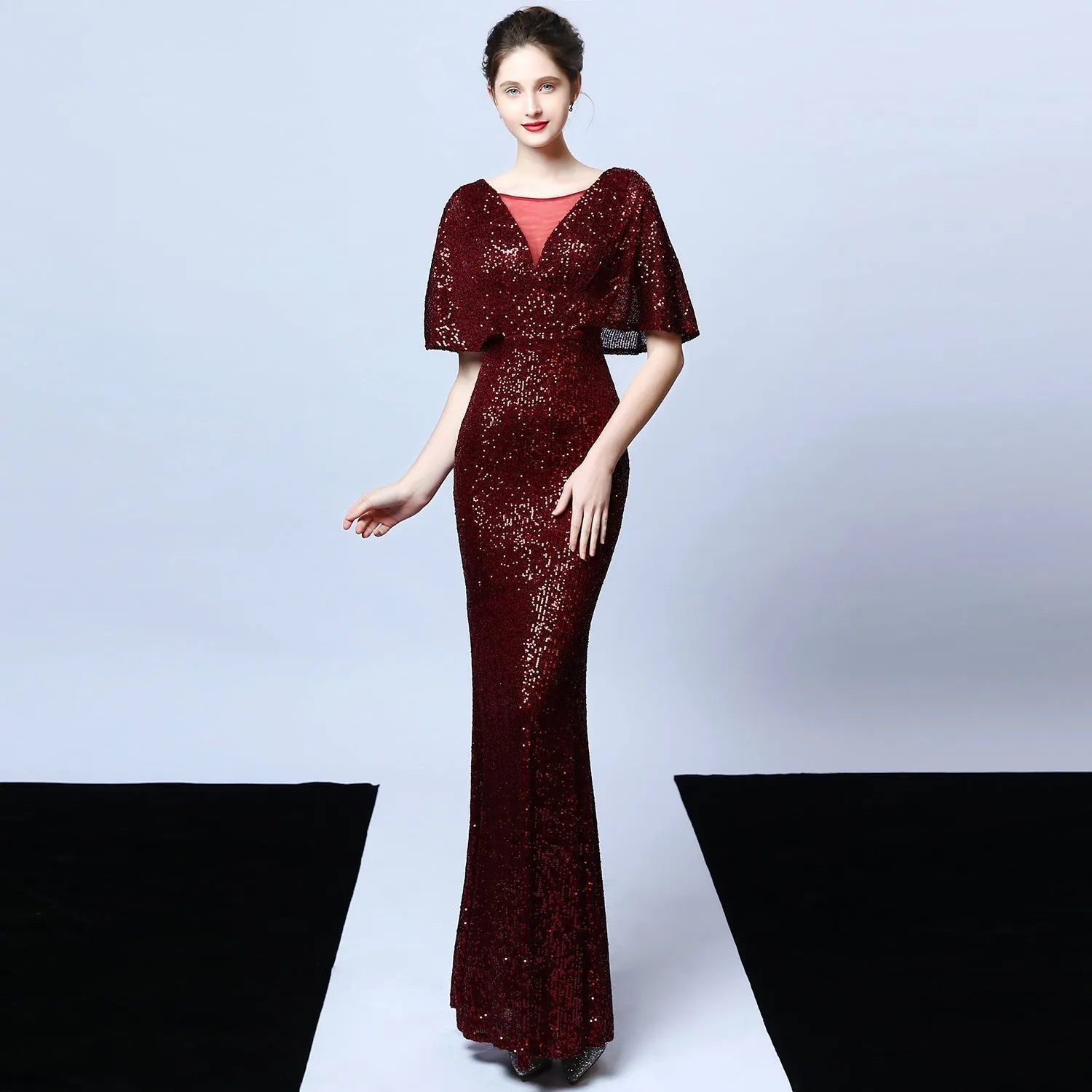 Charlotte Formal Stylish Sequin Mermaid Dress