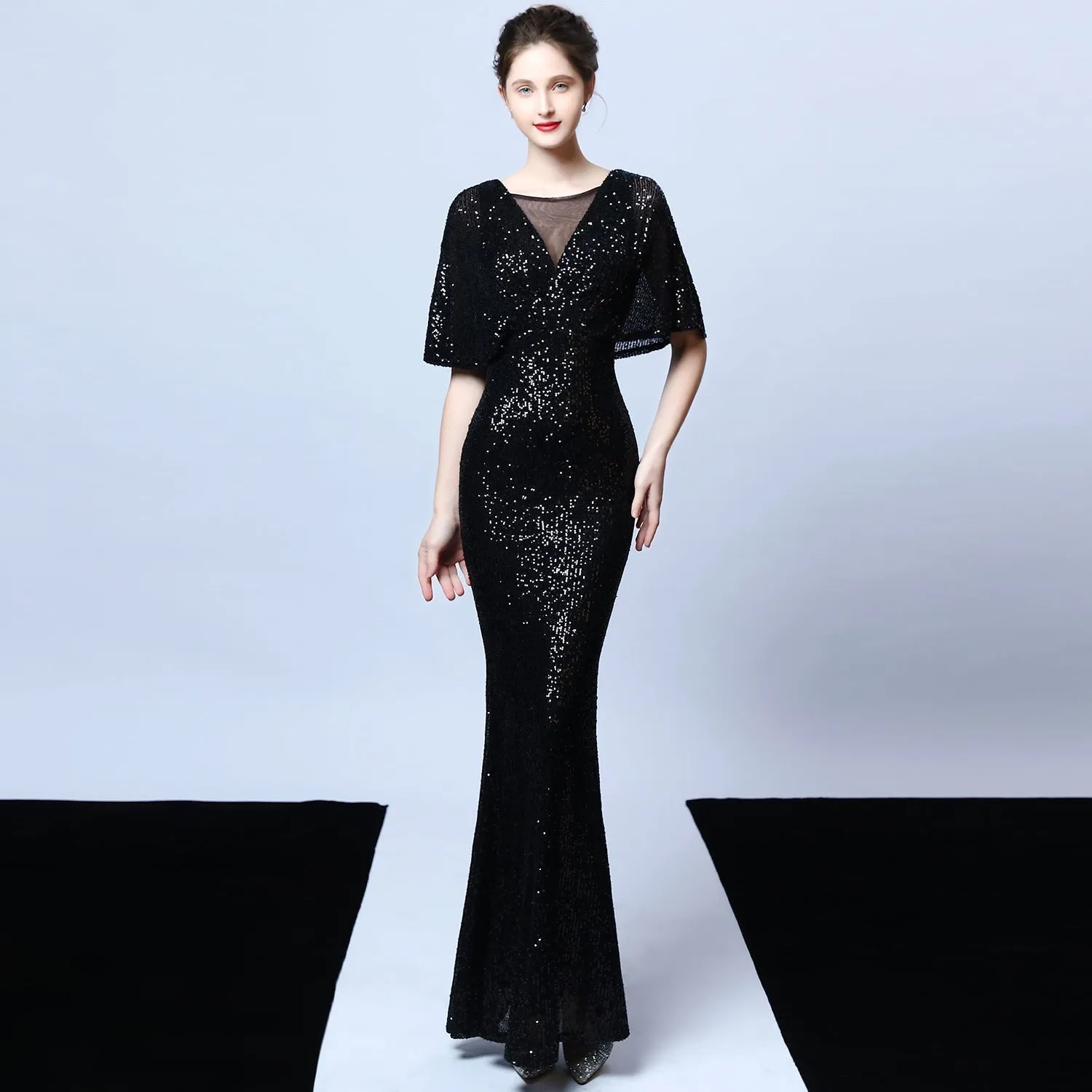 Charlotte Formal Stylish Sequin Mermaid Dress