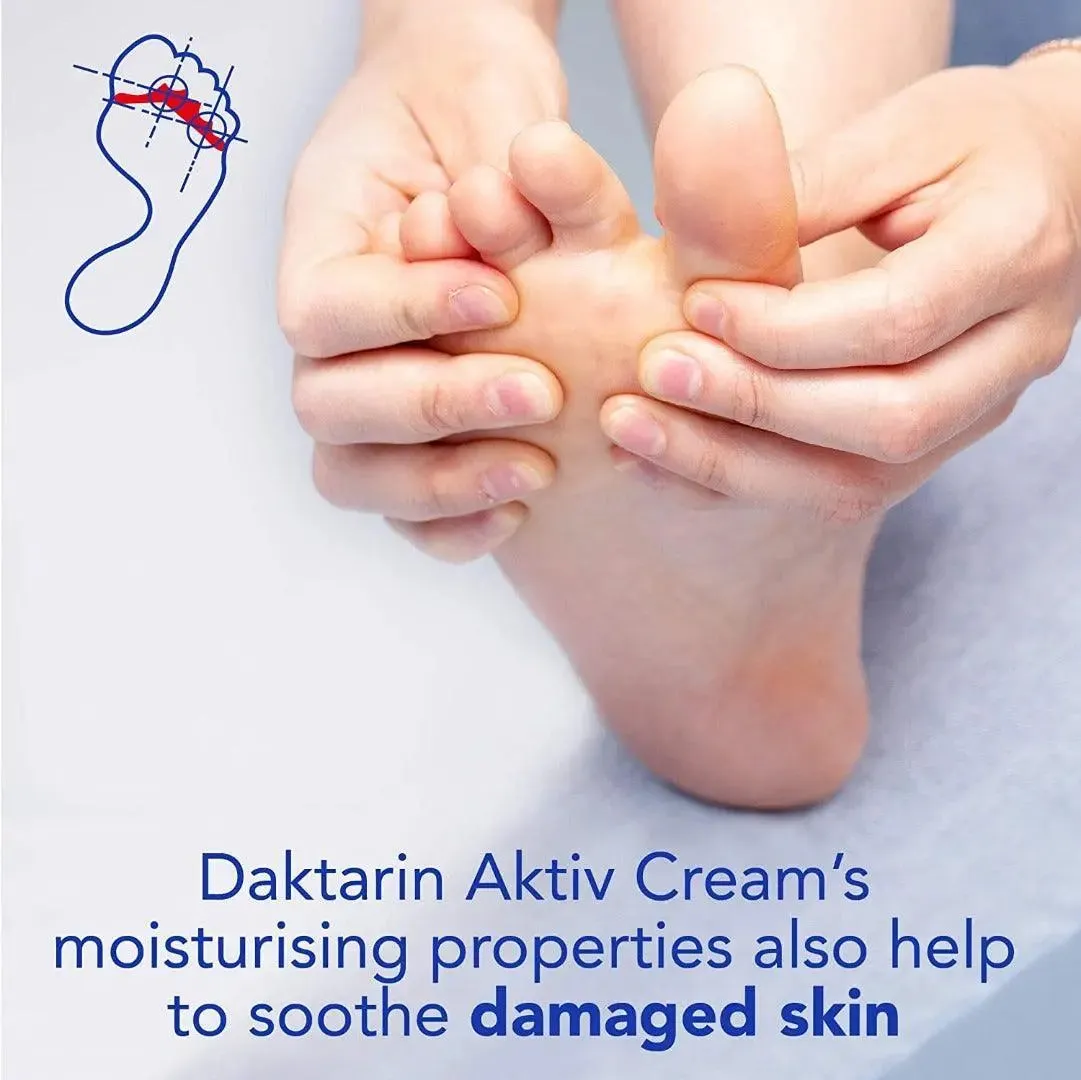 Daktarin Activ Cream Athlete's Foot Cream Antifungal Foot Cream Athlete Foot-30g