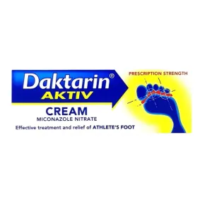 Daktarin Activ Cream Athlete's Foot Cream Antifungal Foot Cream Athlete Foot-30g