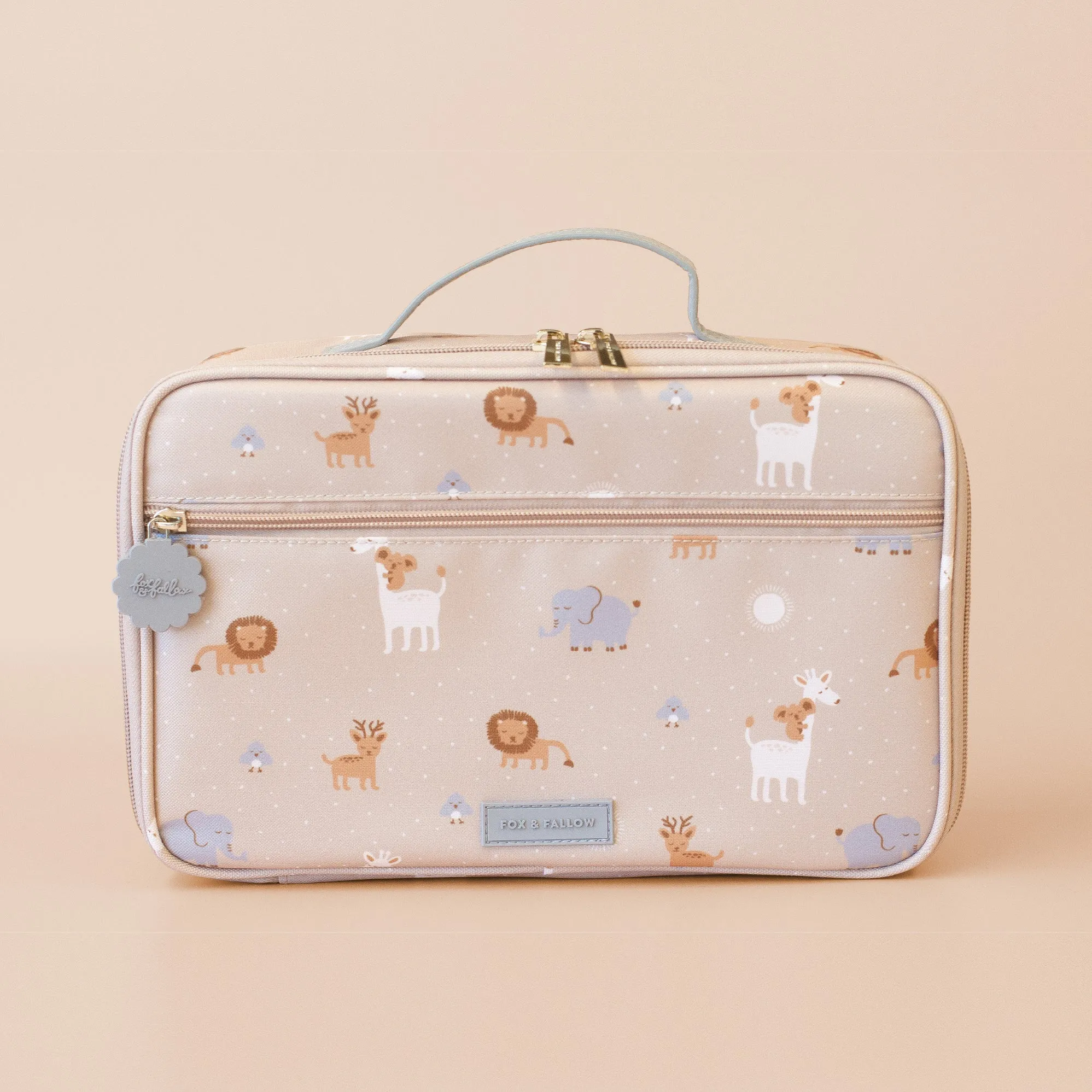 Fox & Fallow Insulated Lunch Bag - Welcome Party Animals