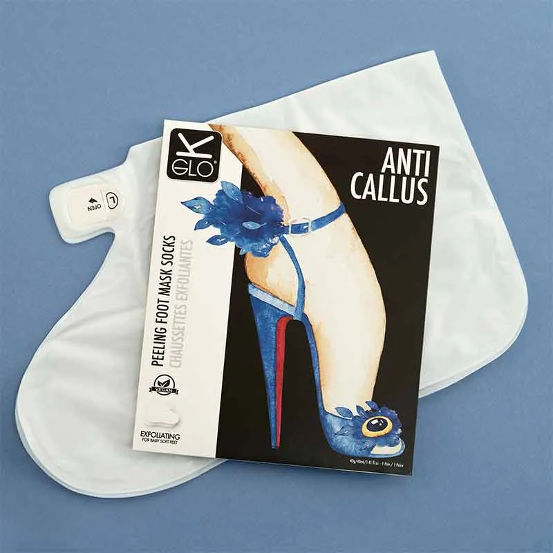 K-GLO Anti-Calluses Two-layer Foot Mask Socks