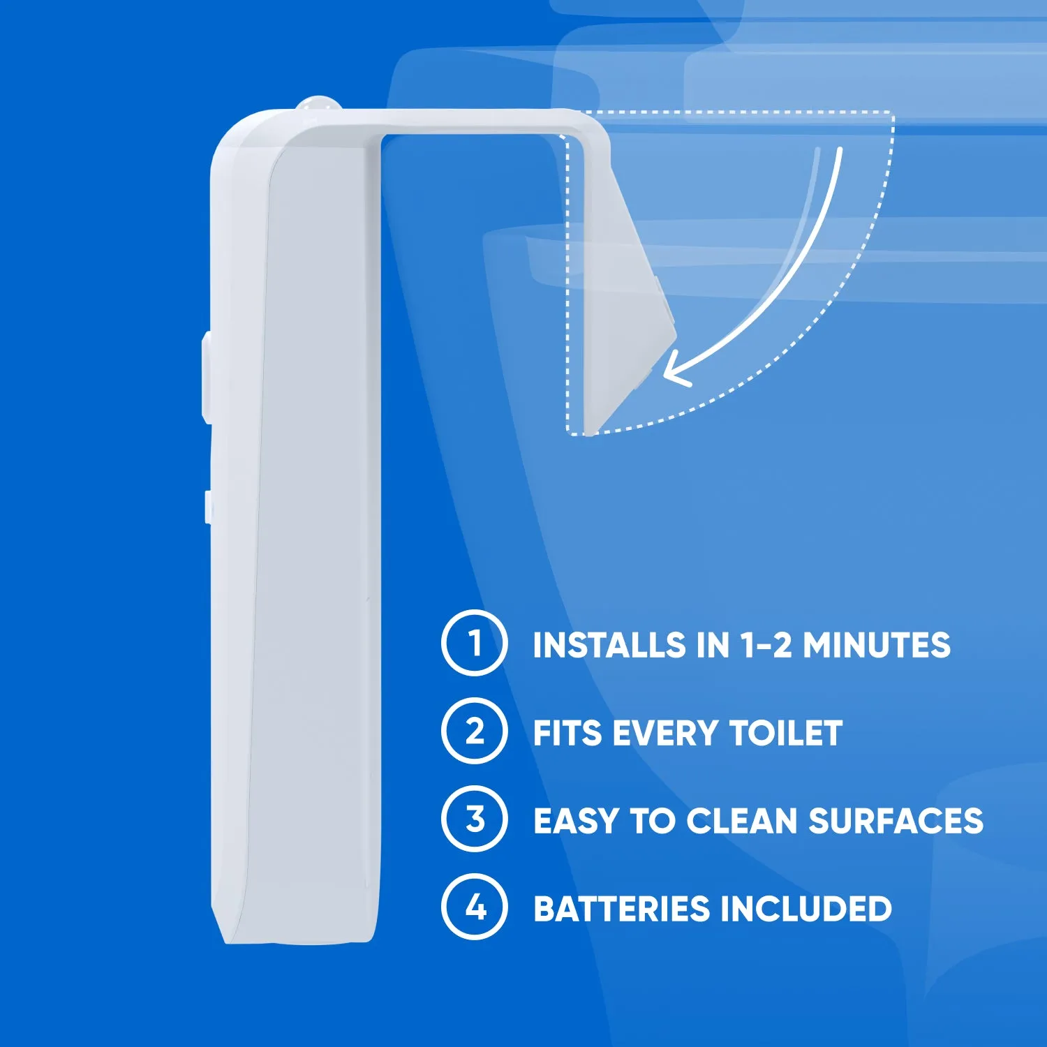 LooLoo Touch-Free Toilet Freshener - Dispenser Only