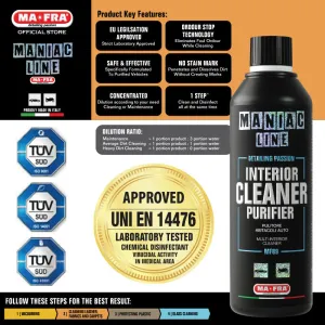 Maniac Line Interior Cleaner Purifier 500ml