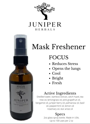 Mask Freshener: Focus 2oz