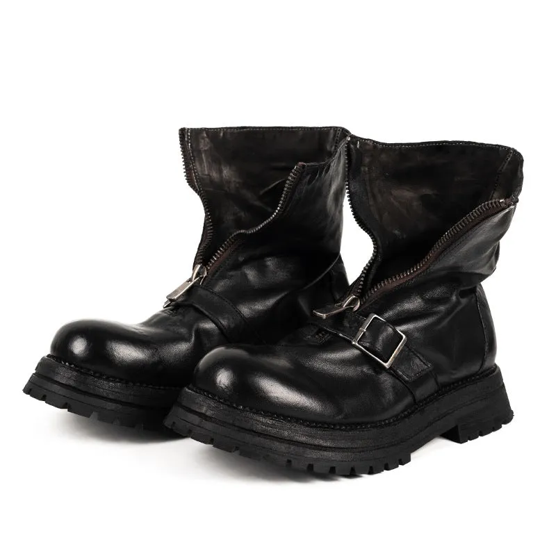 Men's Zip Engineer Boots