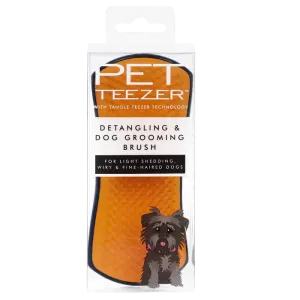 Pet Teezer Detangling Brush - Navy & Orange - Large