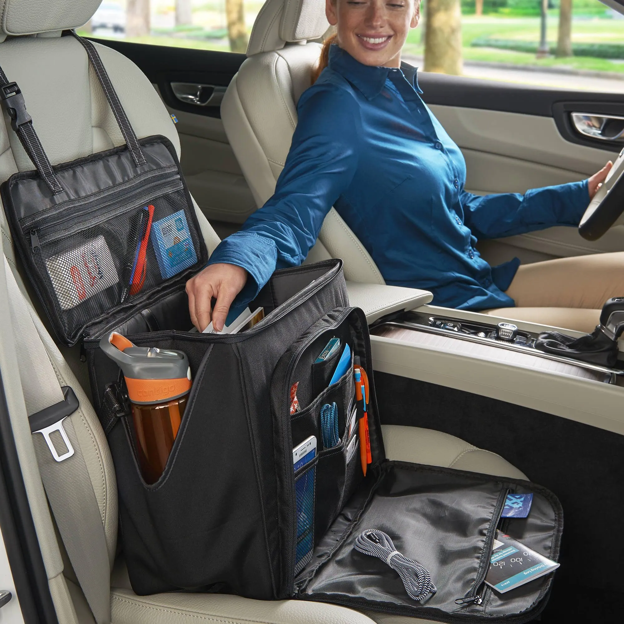 Portable Front Seat Organizer