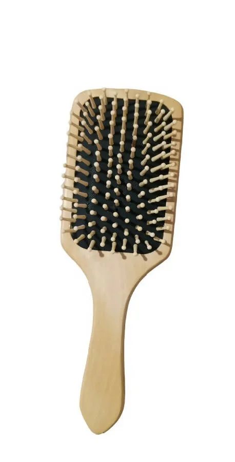 Silabrush Hand Painted Bamboo Hair Brush