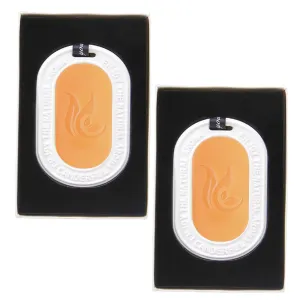 The Better Home Citrus Zest Wardrobe Air Freshener (2Pcs-45g Each) Lasts Up to 6 Months Scented Wax for Cars Drawers Bathroom Bedroom | Cupboard Freshener for Clothes | Hanging Loop with Plaster Case