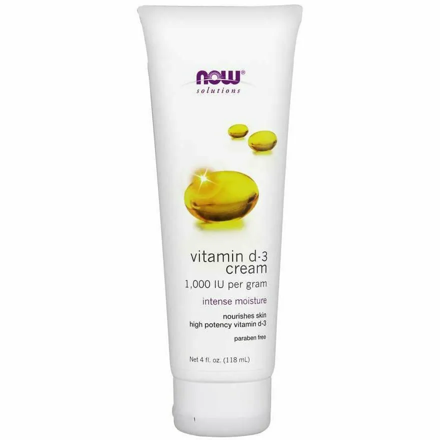 Vitamin D-3 Cream 4 fl oz By Now